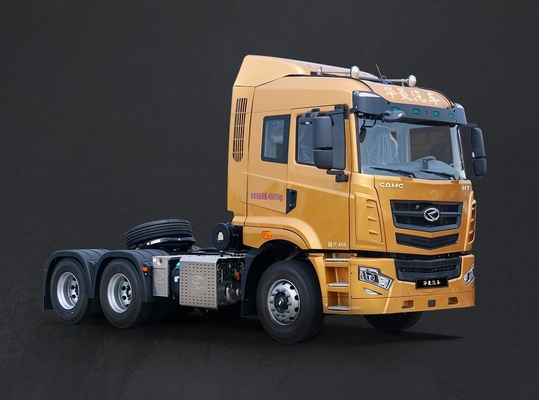 CAMC 6 * 4 رأس جرار قلابة شاحنة قلابة ديزل 420HP يورو 3