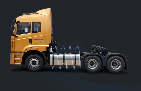 CAMC 6 * 4 رأس جرار قلابة شاحنة قلابة ديزل 420HP يورو 3