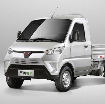 300 كم المدى Wuling شاحنة صغيرة 60kw صف واحد شاحنة كهربائية نقية