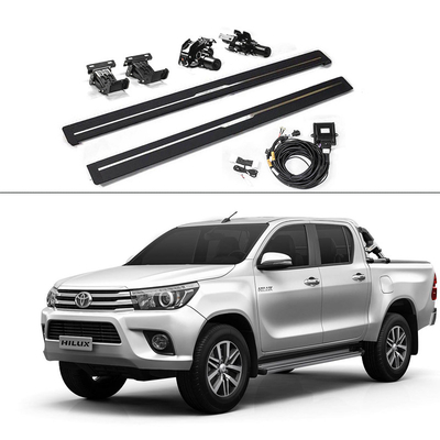 لوحات الجري القابلة للطي من Hilux Vigo المصنوعة من سبائك الألومنيوم والخطوة الجانبية مقاومة للماء بنسبة 100٪