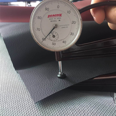 0.6mm-1.2mm النسيج والجلود الاصطناعية البلاستيكية لمقعد السيارة 58/60 &quot;