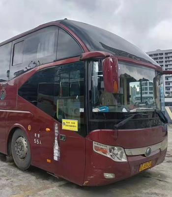 12 م Yutong Luxury 50 مقعدًا مستعملة حافلة Zk6127 موديل 2011-2012