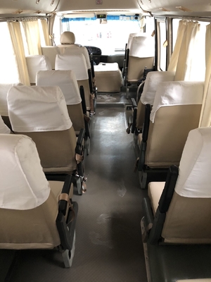 محرك 90kw 21 مقعدًا حافلة ركاب مستعملة Higer Coaster Toyota Coaster 2009 أداء جيد