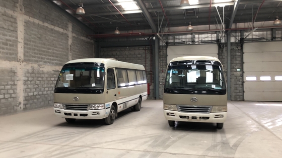 محرك 90kw 21 مقعدًا حافلة ركاب مستعملة Higer Coaster Toyota Coaster 2009 أداء جيد