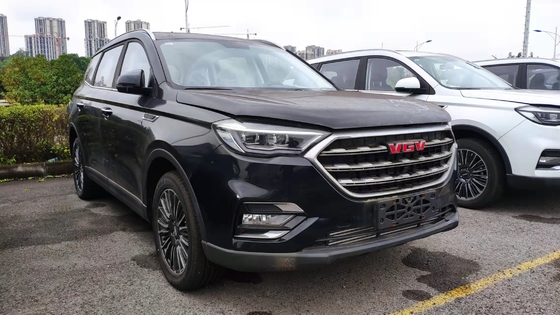 Euro 5 Black 7 Seater Used Motor 115 Kw / 5600 Rpm Gasoline Elite الإصدار