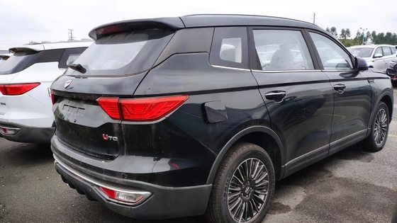Euro 5 Black 7 Seater Used Motor 115 Kw / 5600 Rpm Gasoline Elite الإصدار