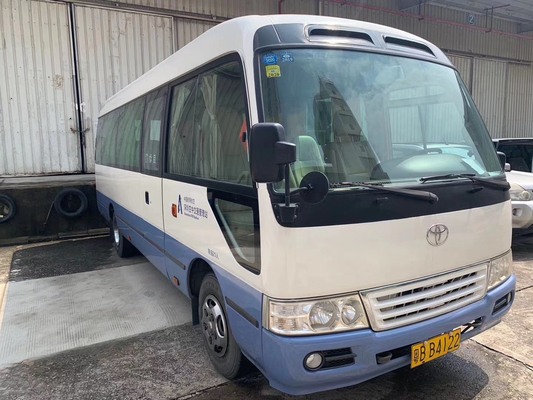 4.0L 100kw Toyota Coaster Passenger Bus 23 Seater Diesel 4.0 Euro 3