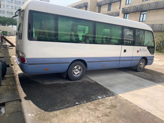 4.0L 100kw Toyota Coaster Passenger Bus 23 Seater Diesel 4.0 Euro 3