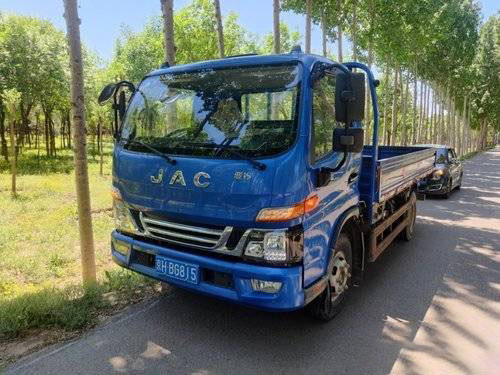 Junling V6 JAC Cargo مستعملة شاحنات ثقيلة 6 كتيب 150HP
