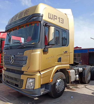 Weichai WP13.500E501 Shacman Tractor تستخدم شاحنات ثقيلة كتلة الجر 40 طن