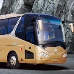 الحافلة السياحية Zhongtong 12m الفاخرة لمسافات طويلة 100km / H LCK6125HQ5A1