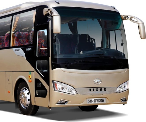 Higger 11m 53 Seater Luxury Coach Bus 6 سرعات يدوية VIP Bus