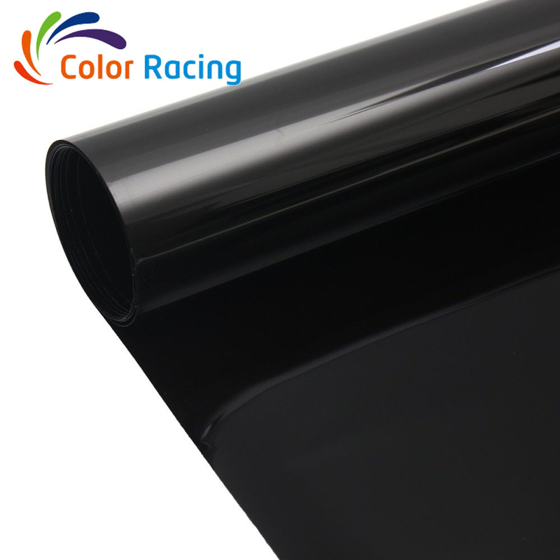 Colorracing 2 Ply Glass PET نافذة السيارة تينت فيلم 2mil الأشعة فوق البنفسجية رفض 100 ٪