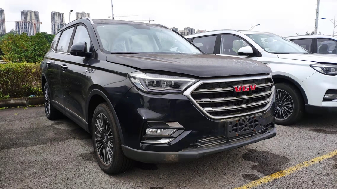 Euro 5 Black 7 Seater Used Motor 115 Kw / 5600 Rpm Gasoline Elite الإصدار